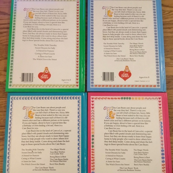 Vintage Care Bear books - Picture 2 of 4